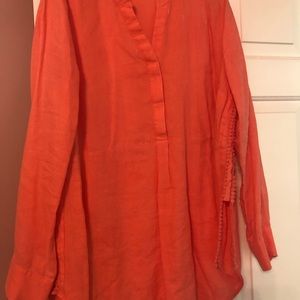 Women’s Crown&Ivy Linen blouse/tunic